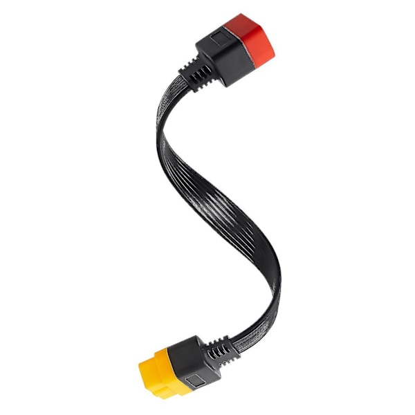 Ny OBD OBD2 Förlängningskabelkontakt för Launch X431 V/Easydiag 3.0/Mdiag/Golo Huvud 16Pin Hane till Hona Kabel 36cm
