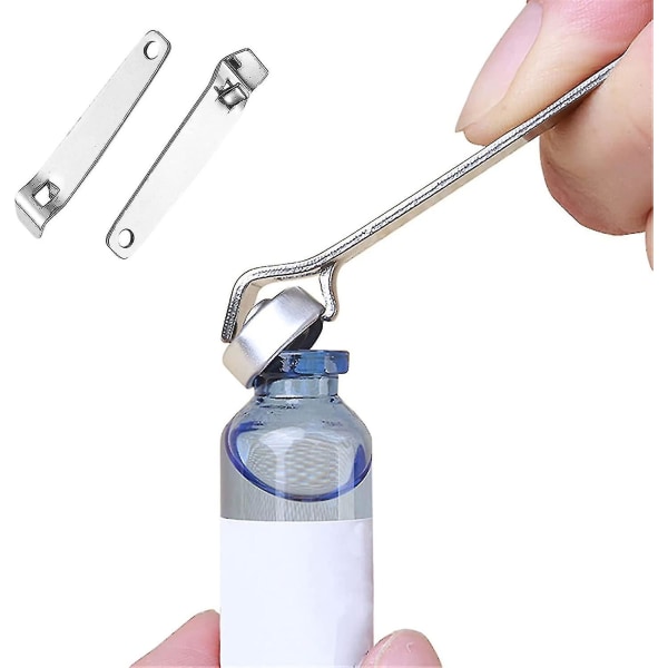 4st Mini Pocket Nyckelring Flasköppnare Botox Vials Öppnare Phial Cap Remover Oral Liquid Cap Lifter