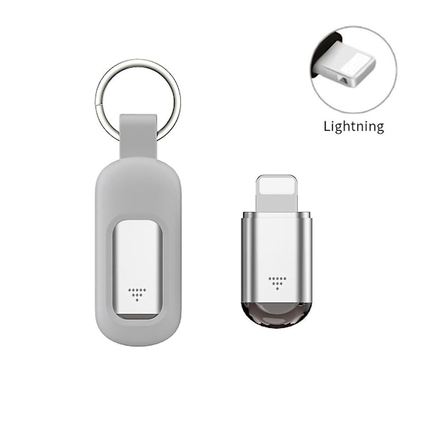 Cyberplex Hacking-enhet, Cyberplex Smartphone Ir-fjärrkontroll Silverfärgad{EE} Silvery Lightning Apple interface