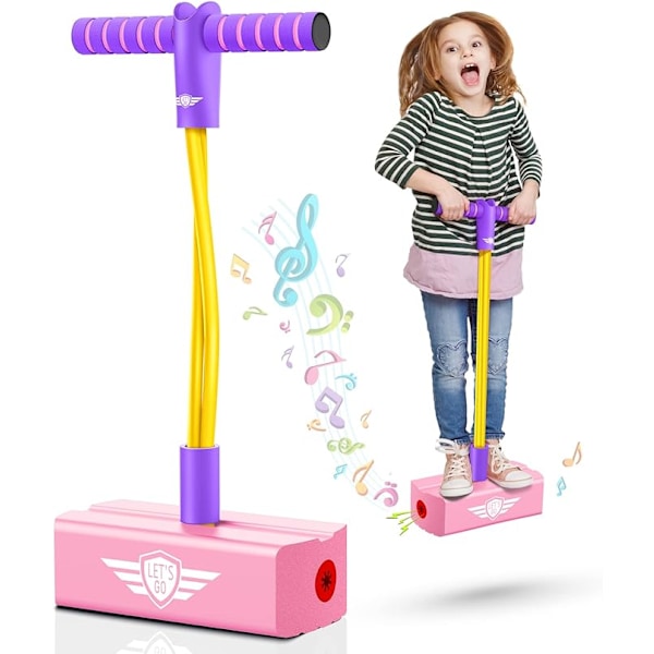 CG Pogo Jumper för Barn 3-12 År, Skumgummi Pogo Stick för att Främja Tillväxt & Utomhuslek{EE}