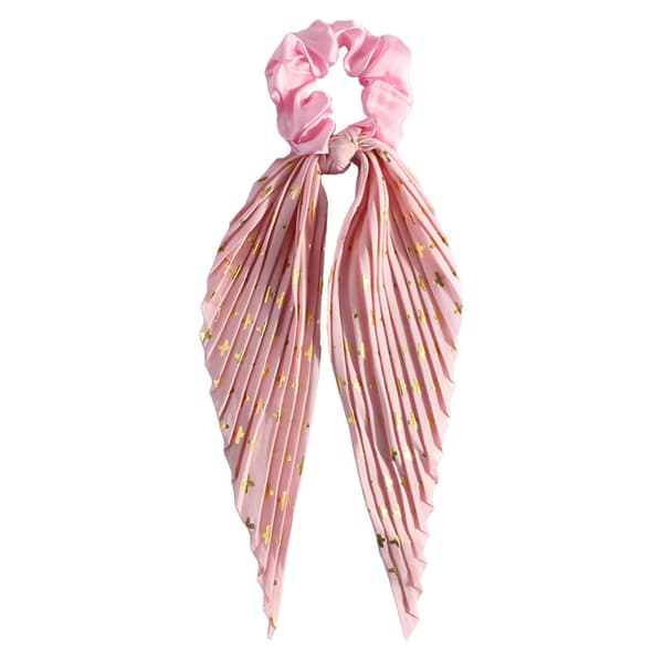 Håndlavet Vintage Flæse Hår Scrunchie, Retro Bånd Hestehale Elastik Hårbånd til Kvinder og Piger Purple
