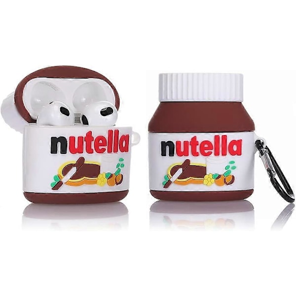Suunniteltu sopimaan Airpods 3. sukupolvelle 2021, Silikoninen sarjakuva söpö suojakotelo iskunkestävä Airpods 3:lle ChocolateSauce{hh] ChocolateSauce standard