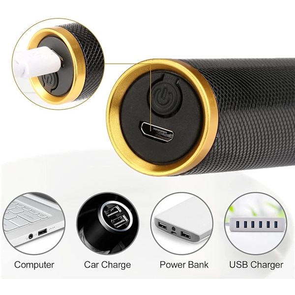 Elektrisk Hårtrimmer T9 Hårklipning Lige Trimmer Hårklipning Sort{EE} Black Black