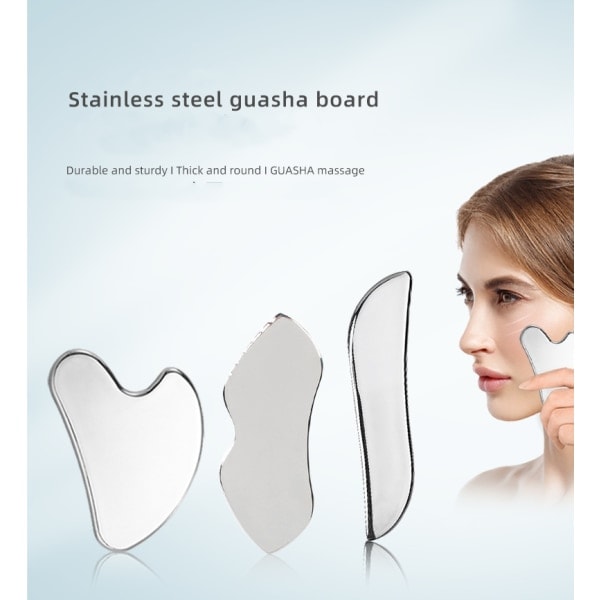 Gua Sha Ansiktsverktøy Massasjeskrape