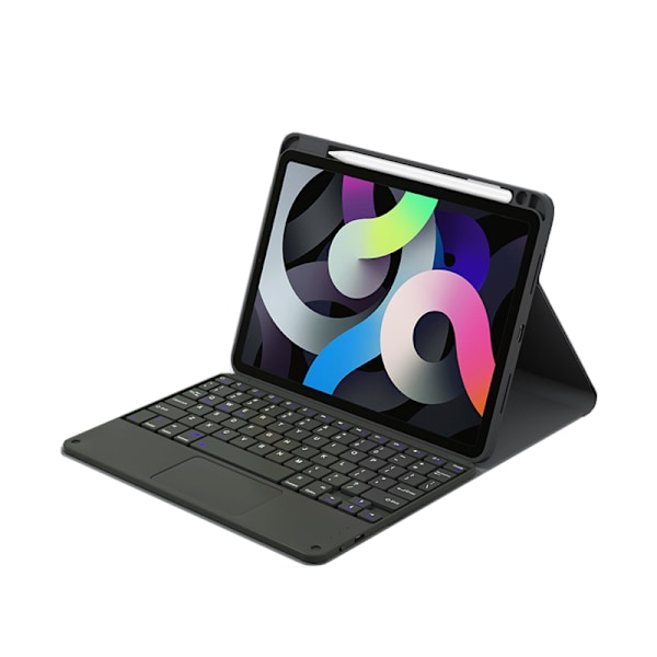 Slimmat skyddsfodral med styrplatta och tangentbord för iPad iPad 10,9/11 tum M2 Svart Sort