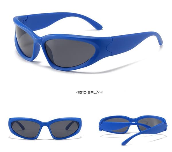 Polariserte sportsbriller for menn og kvinner Blue Grey