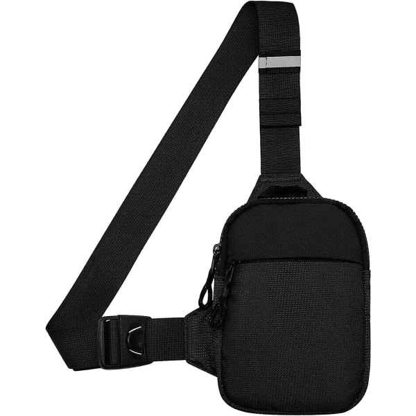 Mini Sling Bag - Miesten Naisten Pieni Vedenpitävä Crossbody Olkalaukku Puhelimelle Rento Rintalaukku Retkeilyyn{EE}