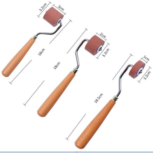 (ee)Ink Roller Printing Brayer Rollers Blækvalse - spot salg