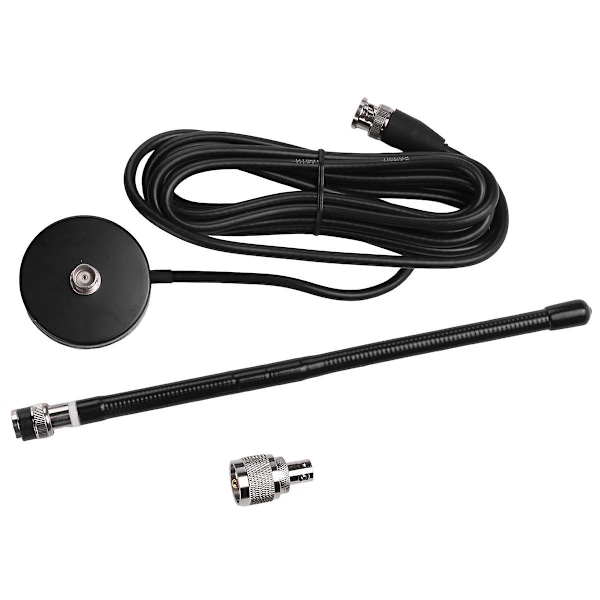CB Antenne 27MHz Blød Pisk Magnetisk Base BNC Pl259 Stik CB Antenne Til Cobra