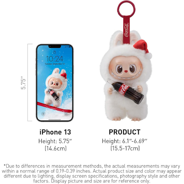 Tidsbegrænset Halv Pris Kampagne! The Monsters Spændende Macaron Plys Dukker Figur Legetøj Blind Boxes POPMART Coca-Cola Plys 1 Blind Box{EE}