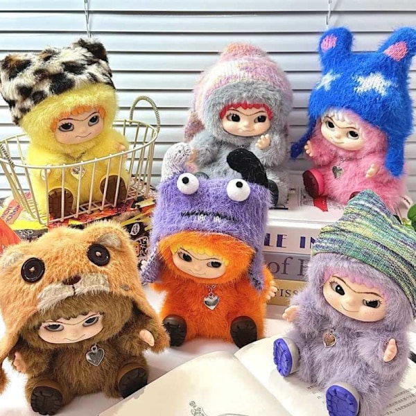 Maomao trendikäs juhlasarja sokko Wow Kuku -hahmo pehmonukke Bear doll