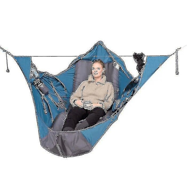 2021 Utomhus Camping Hängmatta Med Myggnät Hängande Säng Portabel Höghållfast Sovgunga