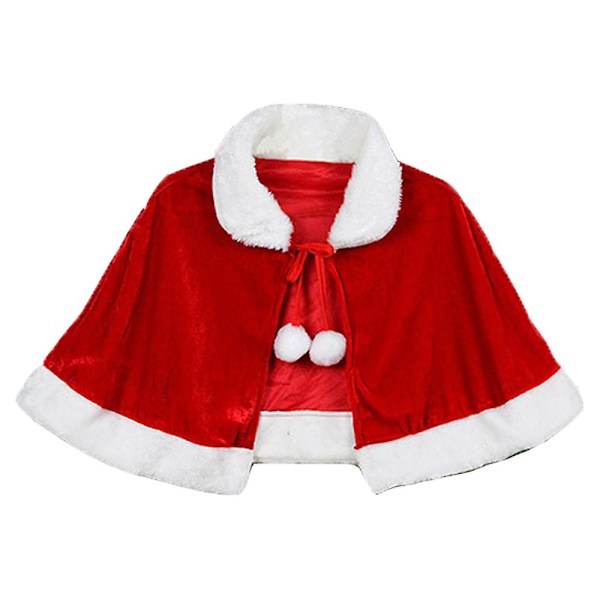 Julkappa för Fru Santa Claus, Halloweenkostym, Juldräkt, stil 1