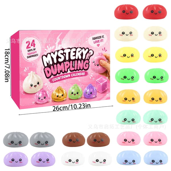 Maltose Squishy Dumpling Fidget Blind Box – Stressavlastende Klemmeleke for Voksne twenty three