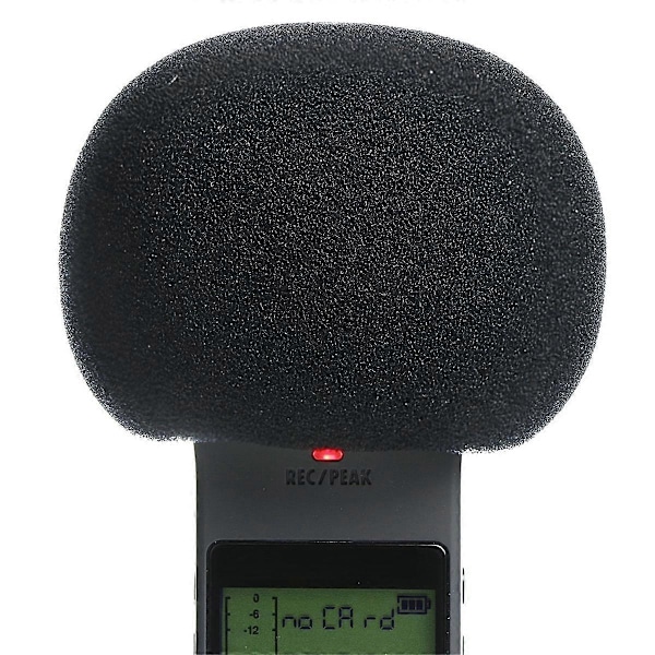 2 st Mikrofon Vindskydd, Vindruta Muff Vindskydd + Skum Mikrofon Vindskydd för Zoom H1 H1N Mic