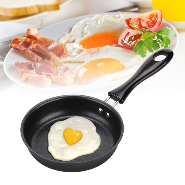 Stekpanna mini 12 cm liten stekpanna induktionslämplig