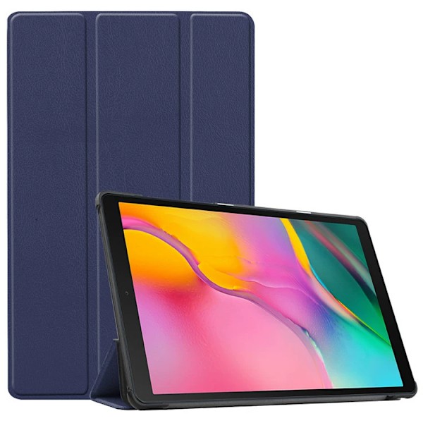 Fodral för Samsung Galaxy Tab A9+ Plus Tablet Skärmstorlek 11 Tum 2023, Ultra Slim Vikbart Hårt Baksidesskydd Ställ, Mörkblå blå{ee} blue 11 in