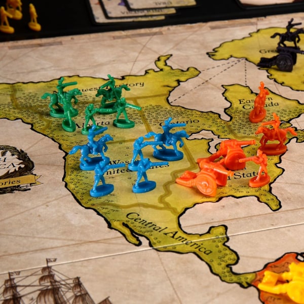 Risk Brädspel, Strategispel För 2-5 Spelare, Strategibrädspel För Tonåringar, Vuxna Och Familj, Krigsspel, Ålder 10+
