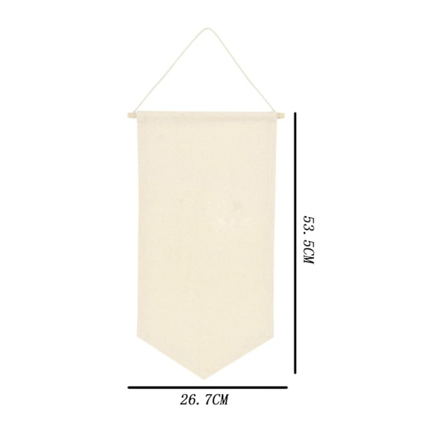 2 stk. vægmonteret badge display lærred emalje broche kollektion display banner medalje nål opbevaring krave flag vimpel ramme (beige)
