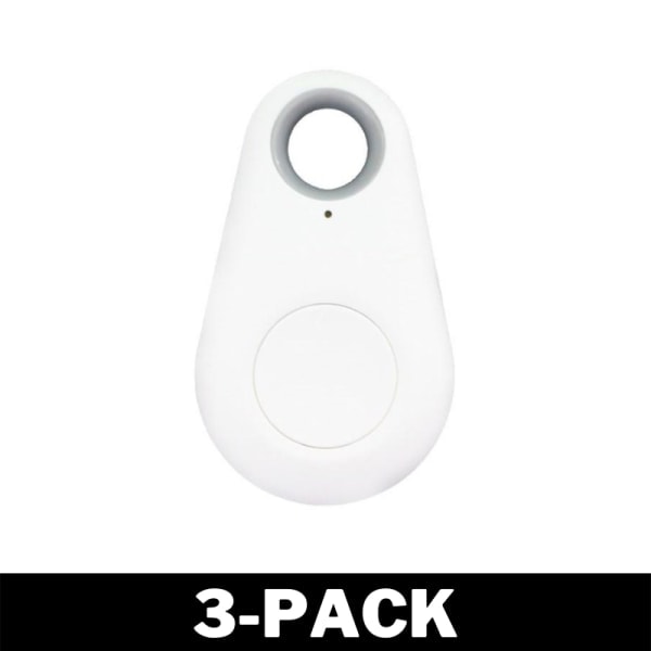 GPS Mini Tracker för Hund / Katt / Nycklar Vit 3-Pack 3-Pack