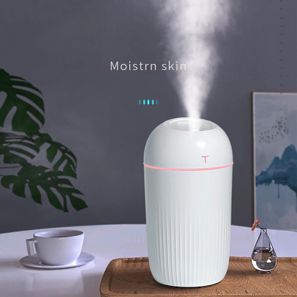 420ml Luftfugtighedsmåler Aroma Diffuser HVID white