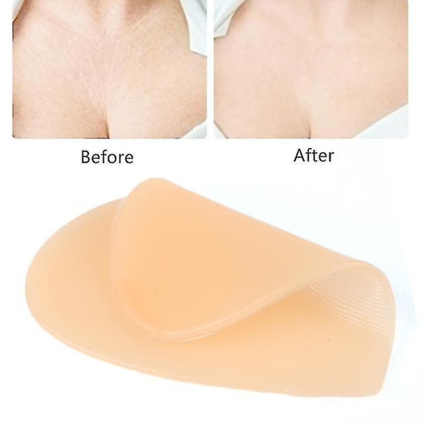 Återanvändbar bröstdyna mot rynkor Hudåtstramande brösthals Skrynkborttagning bröst