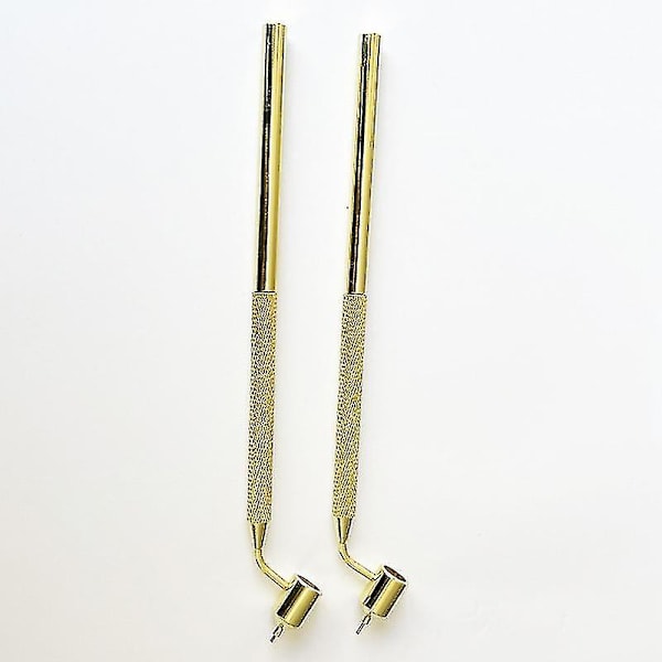 Vinklet finlinjepenn for presis retusjering av steinsprut og riper - 2 stk (0,5 mm + 0,7 mm)