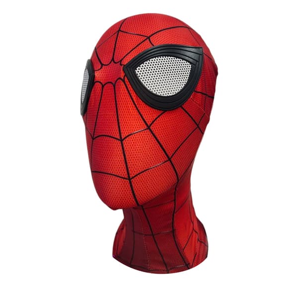 Morsom superheltmaske i spandex for cosplay og direktesending, tilbehør til rollespillfester Iron 2 Kids