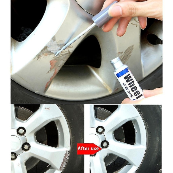 Reparationspenna Aluminiumlegering Däck Hjul Paint Wheel Pen