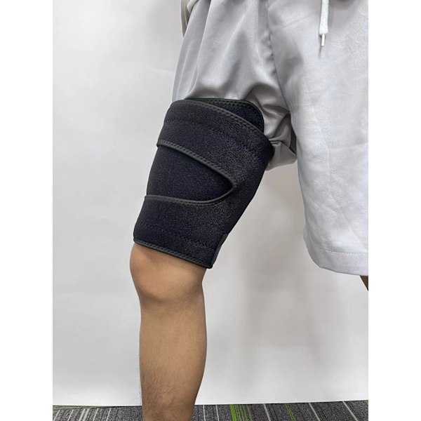 Lårbeskytter - Hamstring Quad Wrap - Justerbar kompressionsærme