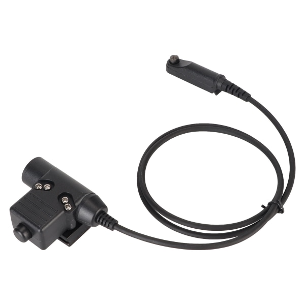 U94 PTT Adapter Kabel 35,4 tum Walkie Talkie Headset Anslutningskabel Passar för Baofeng UV9R UV 9R Plus UV XR BF A58
