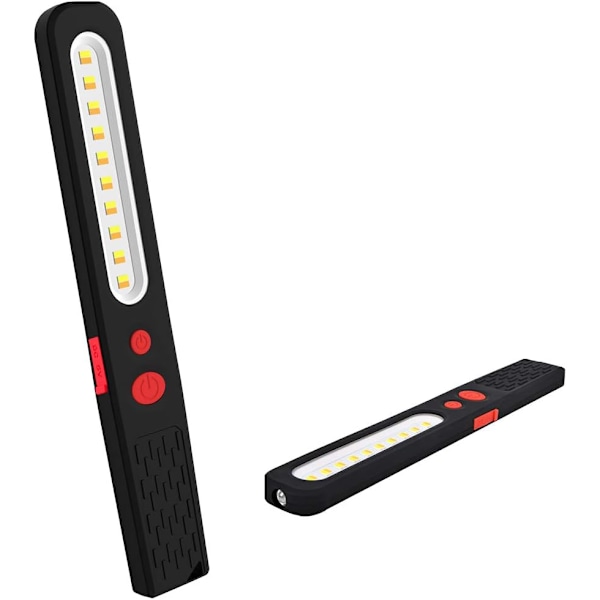 Ladattava LED-työvalo, 2-in-1 kaksivärinen tarkastusvalo