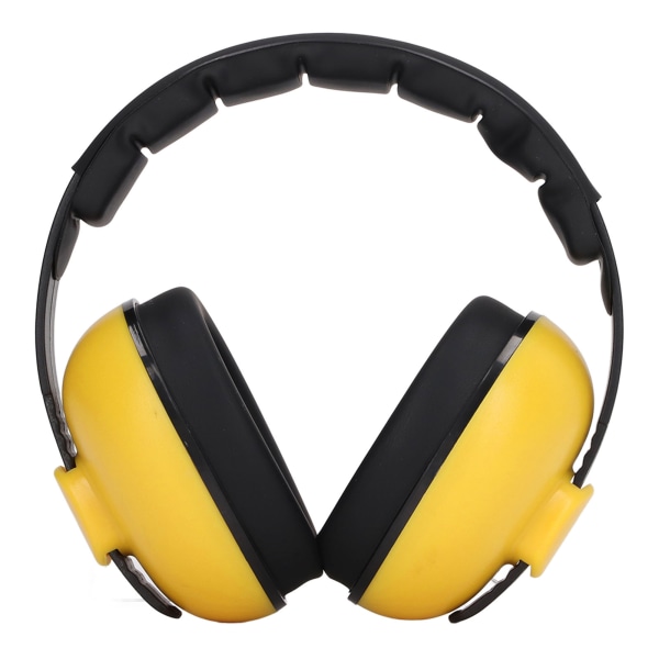 Hörselkåpor Bullerreducering Ljudblockerande Hörselskydd Bekvämt att bära Hörselkåpor NRR 31DB Gul