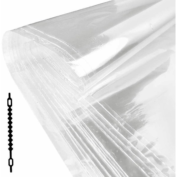 Pakke med 10 store stegeposer 63*51cm Sikre til ovn eller mikroovn
