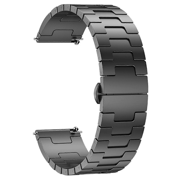 Titanium Alloy Armbånd for Huawei Watch GT 5 Pro / GT 5 / GT 4 46mm Universal 22mm Metallreim - B Multicolor Multicolor Titanium