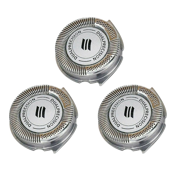 3 stk. Erstatningsblader til barberhøvel - Bladerstatning for Philips No-relco R-azor HQ8 Dual-Precisions