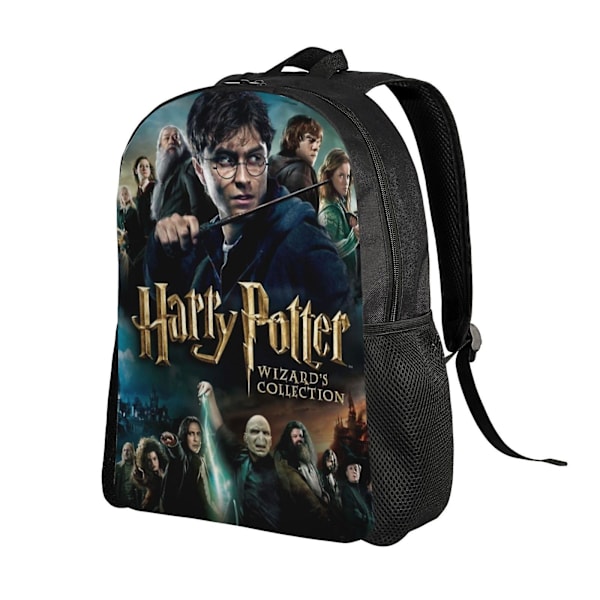 Harry Potter -reppu Kevyt Unisex Perus Päiväreppu Kirjakassi Kannettava Tietokone Reppu Matkustukseen Kouluun Toimistoon Päivittäiseen Käyttöön -DCqw810