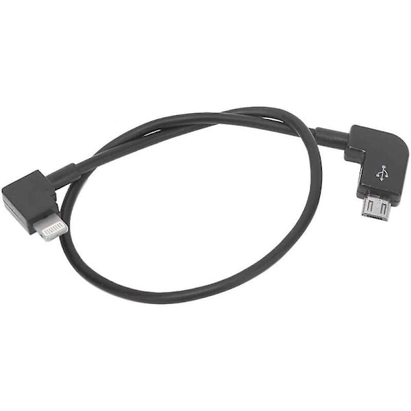 Micro USB-kabel, RC Micro USB-kabeltilbehør kompatibelt med Mavic Mini Drone (Micro USB til iPhone USB)