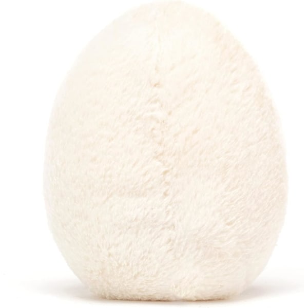 Jellycat Amuseables Kokt Ägg Glad Plyschleksak, Small 5.5 tum | Matplysch | Rolig Present