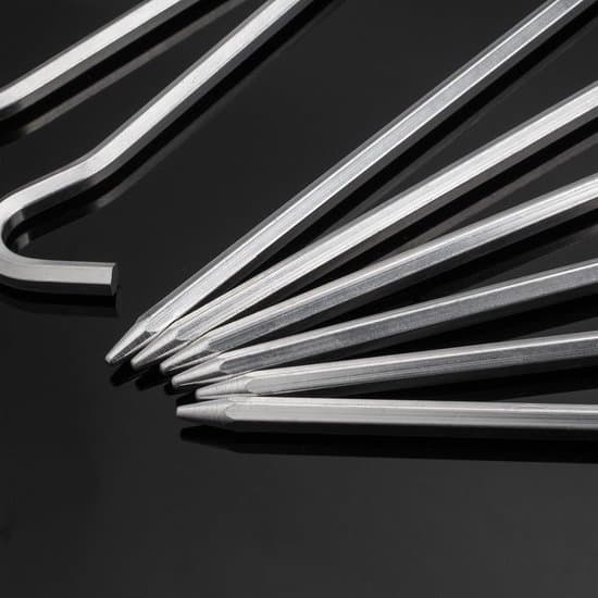 Aluminium teltplugger – 7-tommers sekskantede stålplugger – Hage- og campingplugger for telt og markiser