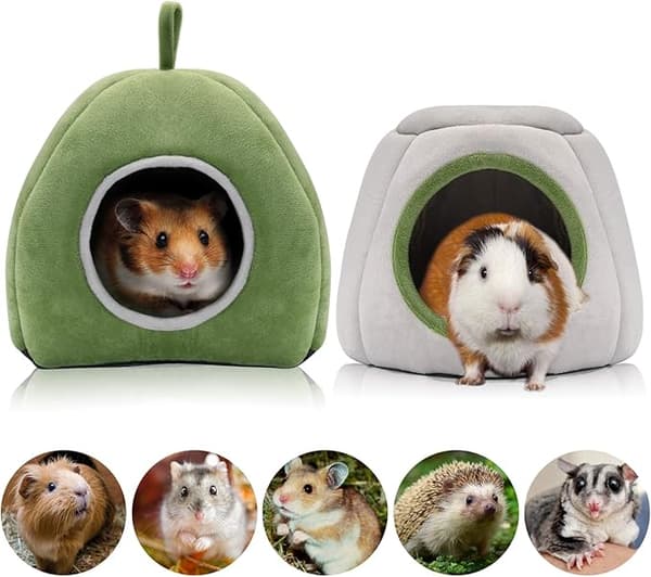 Guinea Pig Bed 2-pack - Washable Guinea Pig Cage Accessory Small