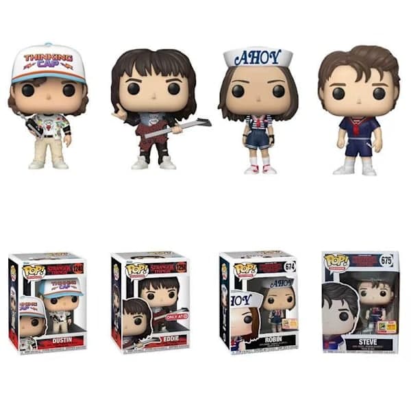 Stranger Things Funko Pop-figur Robin, sæson 4 vinylsamlerlegetøj Robin