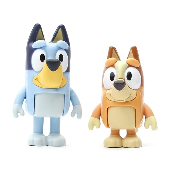 8/12 st Tecknad animation Bluey Leksaker Modell 12PCS