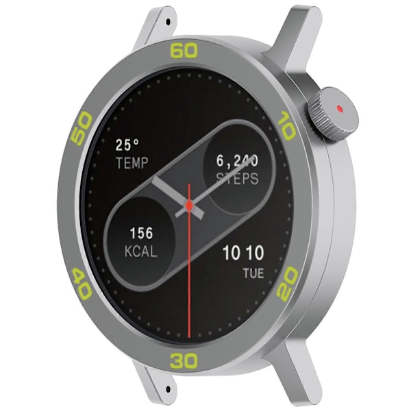 För Nothing CMF Watch Pro 2 Klockurtavla med Skärmskydd Ram Metallring Skydd Flerfärgad Multicolor Style B