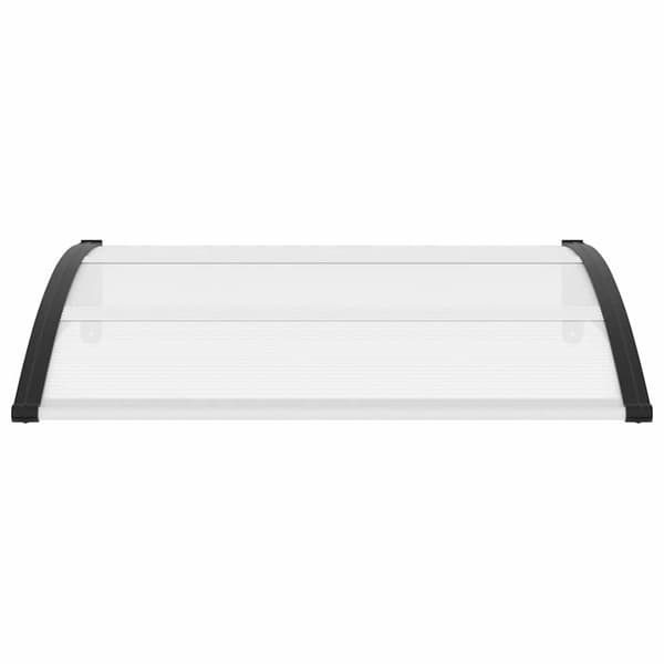 vidaXL Dörrtak 120 x 100 cm Svart black
