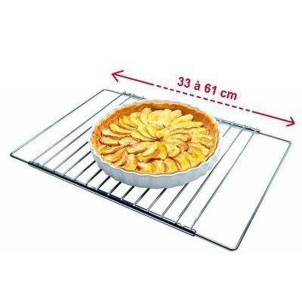 Universal stekeovnsrist, uttrekkbar fra 33 til 61 cm{EE}
