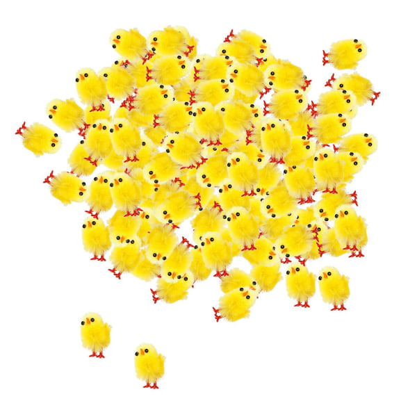 60pcs Easter Chickens Decoration Basket Fillers For Holiday Front Door Window
