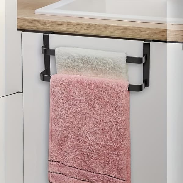 Kjøkkenhåndklestativ Dobbel Dør Håndklestang 1pc