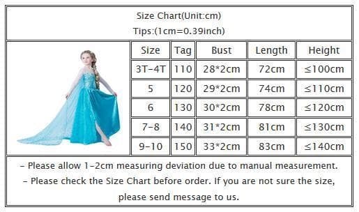 Elsa-prinsessamekko +4 lisätarviketta Vaaleansininen LightBlue 110cm