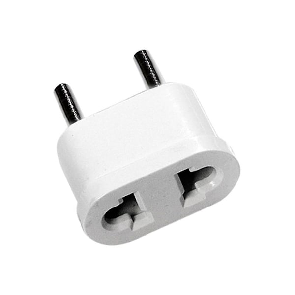US USA til EU Euro Europa AC Strømadapter Reiseplugg Lader Socket Converter JIKAIX{F2}